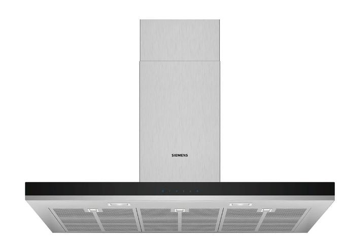 Siemens IQ-300 LC97BHM50B 90 cm Chimney Cooker Hood - Stainless Steel