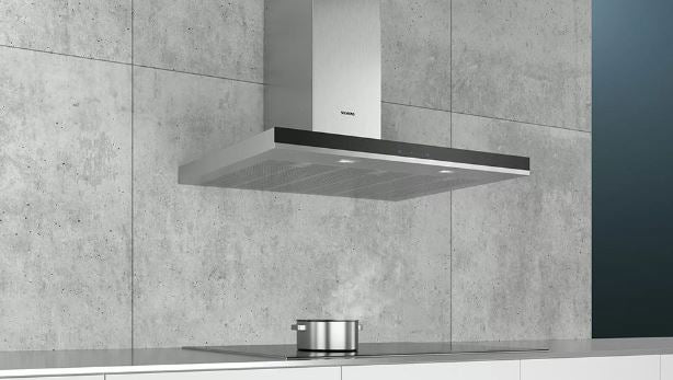 Siemens IQ-300 LC97BHM50B 90 cm Chimney Cooker Hood - Stainless Steel