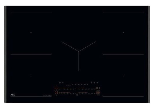 AEG TK85IM00FB Multiple Bridge Induction Full Hob with Hob2Hood