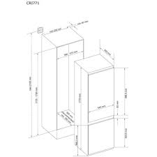 CDA CDI6372 Integrated 60cm Dishwasher, 15 Place Settings