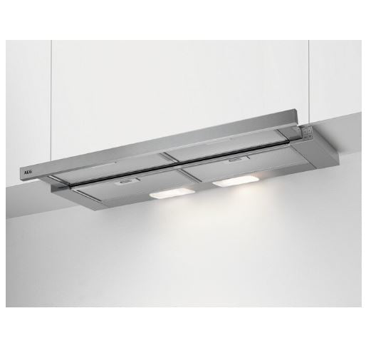 AEG DPB3932S 90cm Telescopic Cooker Hood - Silver