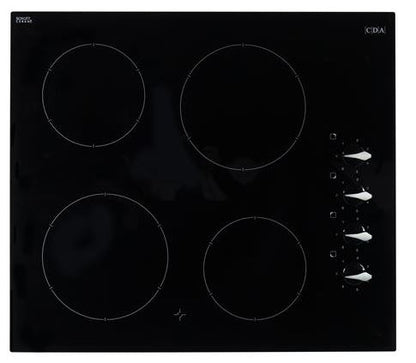 CDA HC6312FR Ceramic Four Zone Hob