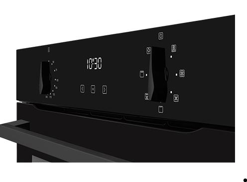 CDA SL200BL Built-In Electric Single Oven, Black