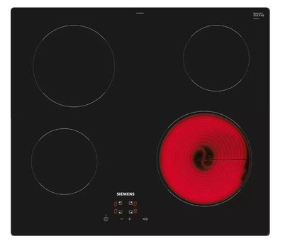 Siemens ET61RCEA1E IQ-100 60cm Frameless 4 Zone Ceramic Hob black