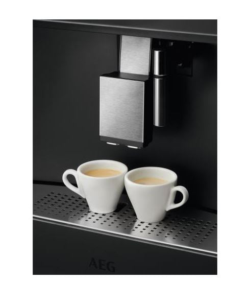 AEG KKK994500B Fully-Automatic Bean To Cup Compact Coffee Machine Gloss Black