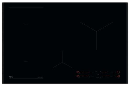 AEG NII84B10AB Sense Boil Induction Full Hob with Hob2Hood
