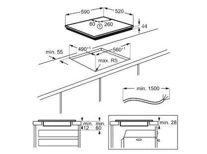 AEG IKB64401FB 60cm Induction Hob