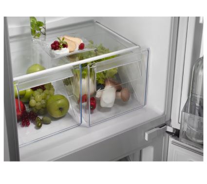 AEG OSC5S185ES Fully Integrated Low Frost Fridge Freezer