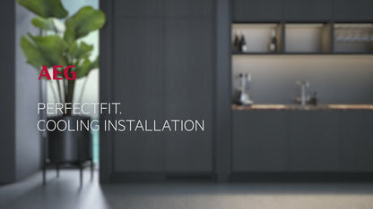 AEG OSC5S185ES Fully Integrated Low Frost Fridge Freezer
