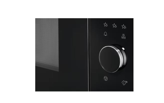 AEG MBE2658SEM BUILT IN MICROWAVE 26L - BLACK & STAINLESS STEEL