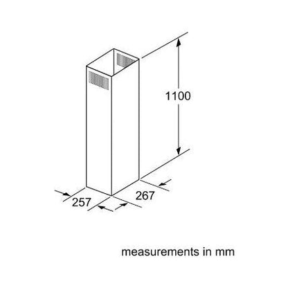 Bosch DHZ1245 Chimney Extension 1100mm