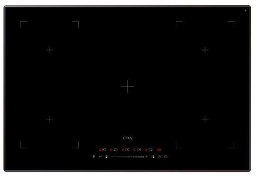 CDA HN7750FR 77cm Five Zone Induction Hob