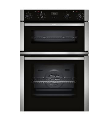 Neff U1ACE2HN0B N50 CircoTherm Built In Double Oven STAINLESS STEEL