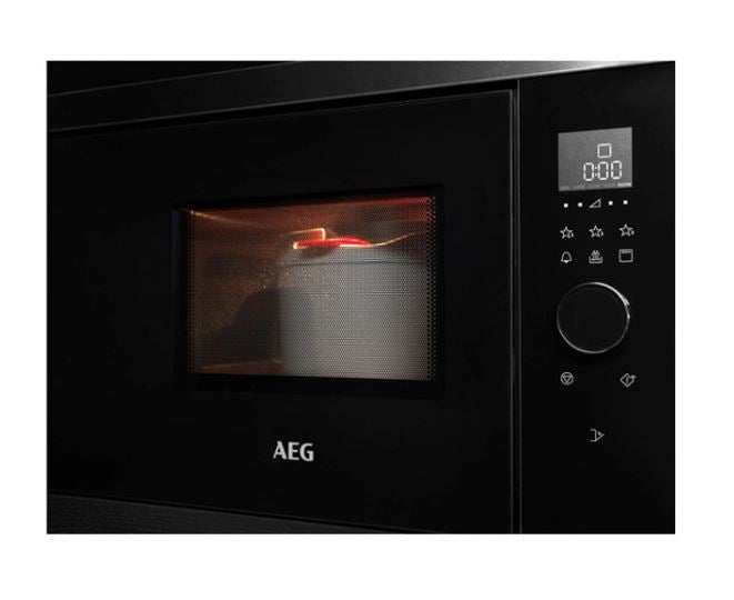 AEG MBB1756SEM Built In Microwave 17l - Stainless Steel & Black