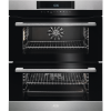 Picture of AEG Built Under Double Oven With Twin Fan And Grill - Stainless Steel | DUK731110M