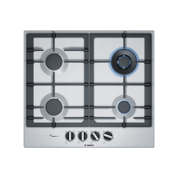 Picture of Bosch PCH6A5B90 gas hob 60cm in stainless steel