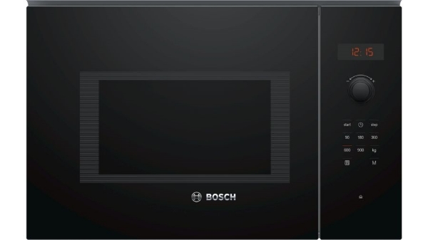Picture of Bosch BFL553MB0B built in microwave 900w max in black