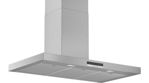 Picture of Bosch DWB96DM50B Chimney extractor hood Brushed steel 90cm