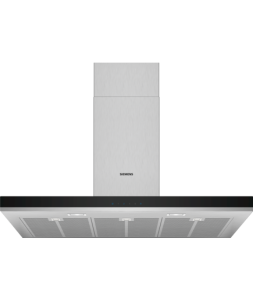 Picture of Siemens IQ-300 LC97BHM50B 90 cm Chimney Cooker Hood - Stainless Steel