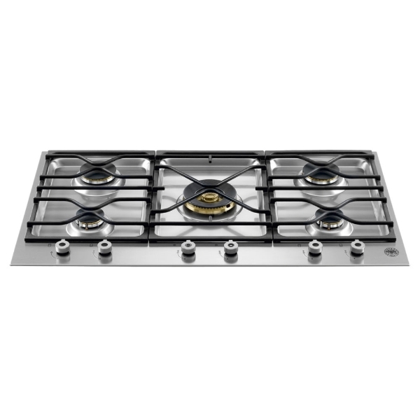 Picture of Bertazzoni PM36500X 90cm Professional Series 5 Burner Gas Hob – STAINLESS STEEL