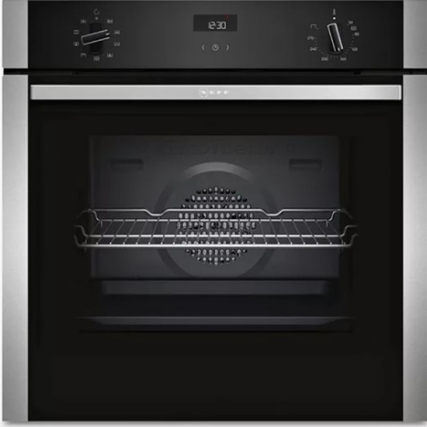 Picture of Neff B1ACE4HN0B Built-In Single Oven, Stainless Steel