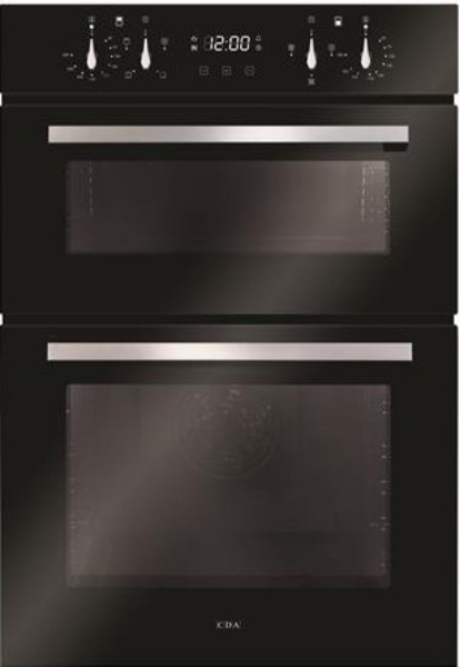 Picture of CDA DC941BL Built-In Electric Double Oven, Black