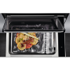 Picture of AEG KDK911423M Vacuum Sealer Drawer 14cm - Black Glass And Stainless Steel