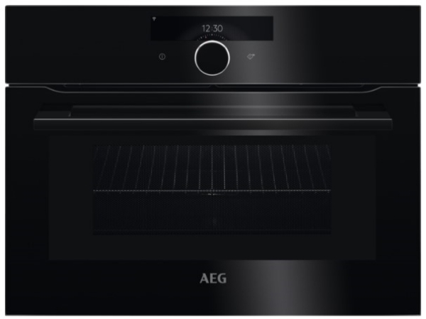 Picture of AEG KMK968000B Built In Combination Microwave Gloss Black