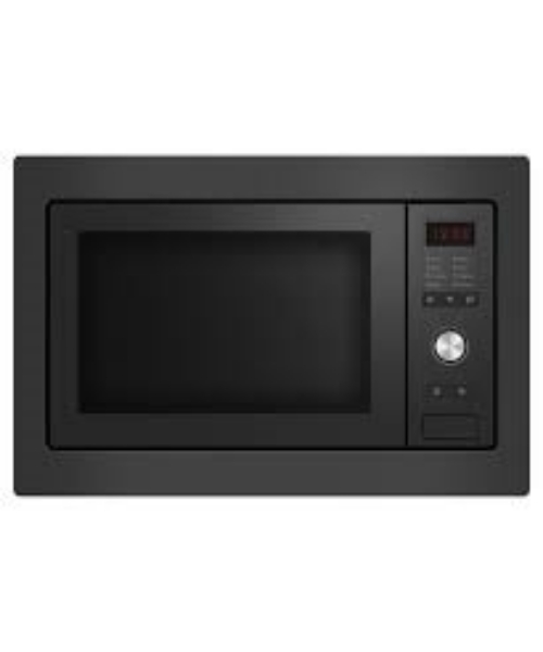 Picture of Fisher & Paykel OM25BLSB1 Microwave Oven 600mm 27L, 8 Function - Black Glass