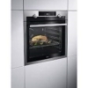Picture of AEG BCK55636XM SteamBake Single Oven with Catalytic Cleaning Stainless Steel