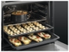 Picture of AEG BPK355061B STEAMBAKE SINGLE OVEN WITH PYROLYTIC CLEANING BLACK