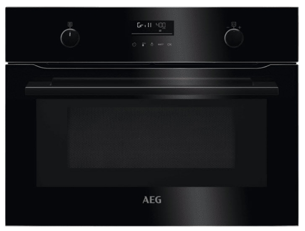 Picture of AEG KMK565060B CombiQuick Microwave Oven In Black