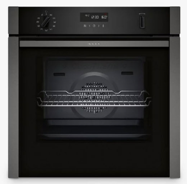 Picture of Neff B6ACH7HG0B N50 Slide & Hide Pyrolytic Single Oven – GRAPHITE