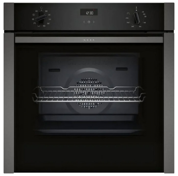 Picture of Neff  B3ACE4HG0B Single Electric Oven - Graphite Grey