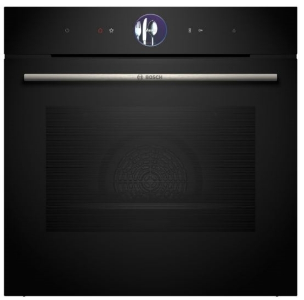 Picture of Bosch HSG7364B1B Serie 8 Multifunction Single Oven With FullSteam – BLACK