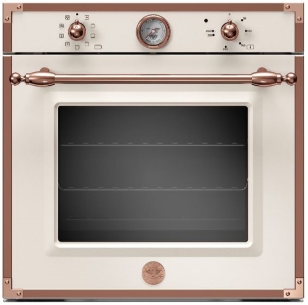 Picture of Bertazzoni F609HEREKTAC Built In Single Oven Electric - Ivory / Copper