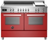 Picture of BERTAZZONI PRO125IG2EROT 120CM PROFESSIONAL INDUCTION RANGE COOKER – RED