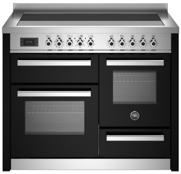 Picture of Bertazzoni PRO115I3ENET 110cm Professional XG Induction Range Cooker – BLACK