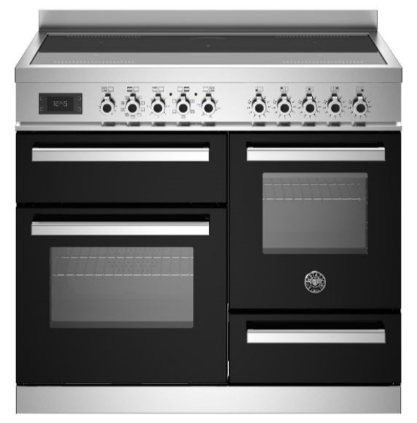 Picture of Bertazzoni PRO105I3ENET 100cm Professional XG Induction Range Cooker – BLACK