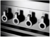Picture of Bertazzoni PRO106L2EART 100cm Professional Dual Fuel Range Cooker – ORANGE