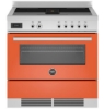 Picture of Bertazzoni PROCH94I1EART 90cm Professional Air-Tec Induction Range Cooker With Integrated Extraction – ORANGE