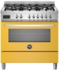 Picture of Bertazzoni PRO96L1EGIT 90cm Professional Dual Fuel Range Cooker – YELLOW