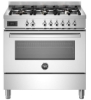 Picture of Bertazzoni PRO96L1EXT 90cm Professional Dual Fuel Range Cooker – STAINLESS STEEL
