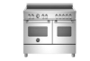 Picture of Bertazzoni MAS105I2EBIC 100 cm induction top electric double oven Master Series