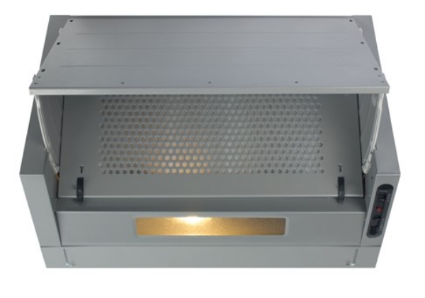 Picture of CDA EIN60SI 60cm Integrated Cooker Hood - Silver