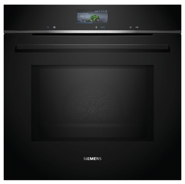 Picture of Siemens HM776G1B1B IQ-700 Pyrolytic Multifunction Oven With Microwave – BLACK