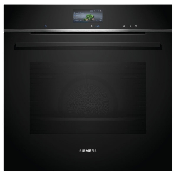 Picture of Siemens HS736G1B1B iQ700, Built-in oven with steam function, 60 x 60 cm, Black