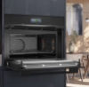 Picture of Siemens CM736G1B1B iQ700, Built-in compact oven with microwave function, 60 x 45 cm, Black