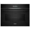 Picture of Siemens CM724G1B1B iQ700, Built-in compact oven with microwave function, 60 x 45 cm, Black