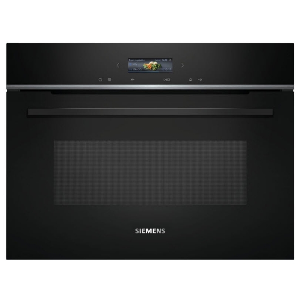 Picture of Siemens CE732GXB1B iQ700, Built-in microwave oven, 60 x 45 cm, Black